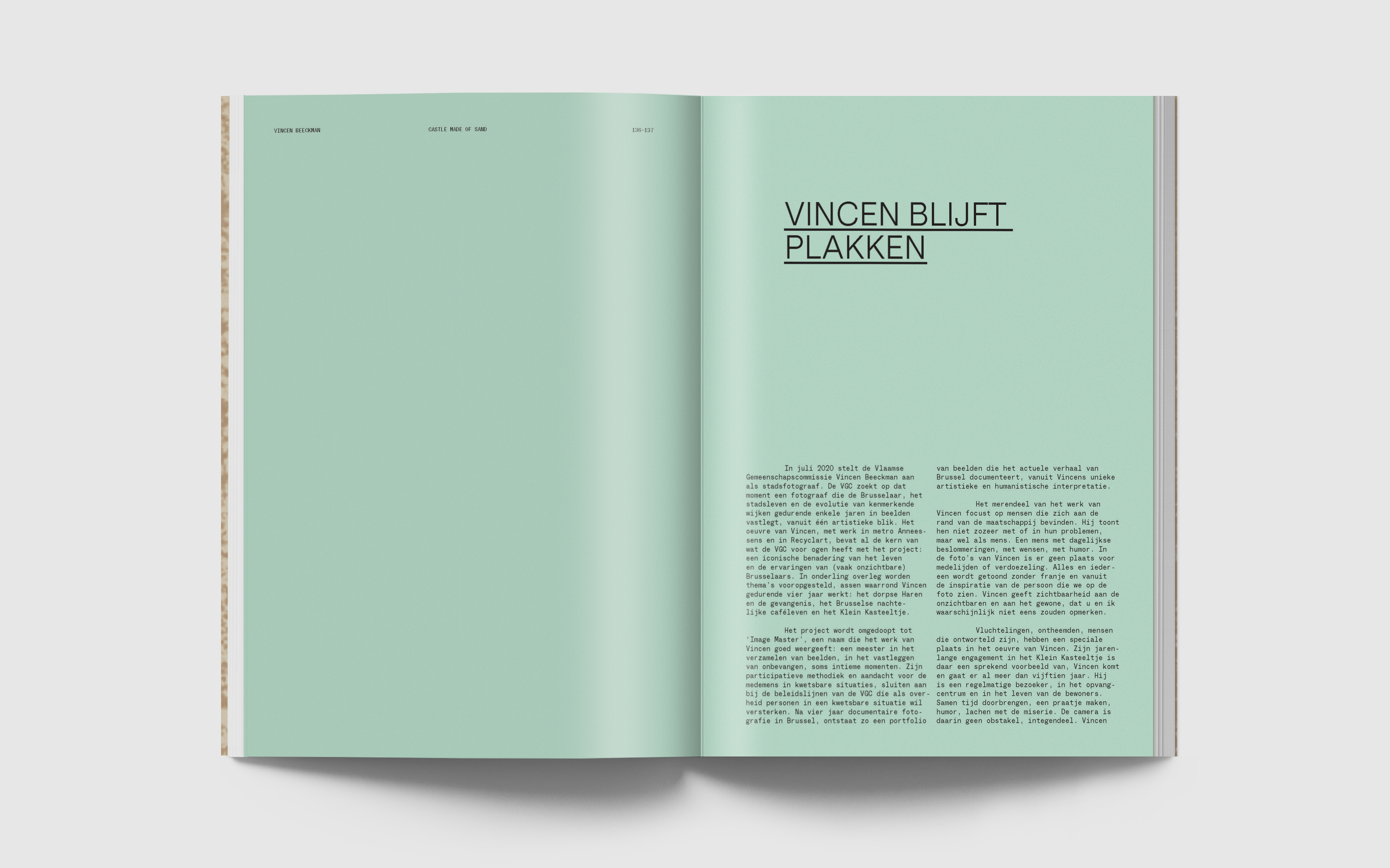 vincen beeckman castle made of sand 2025